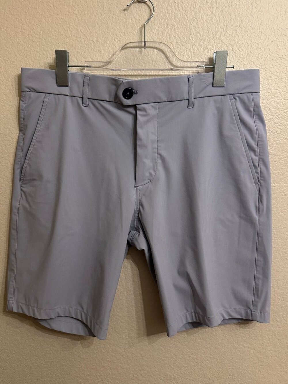 Greyson Montauk Performance Golf Shorts - Gray Size 33